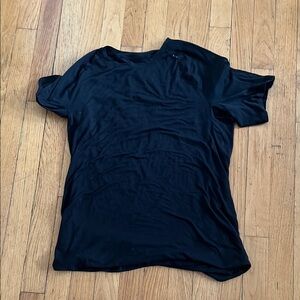 Men’s Black Lululemon workout shirt